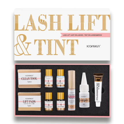 ICONSIGN Lash Lift EyeLash Kit de tinte para cejas, conjunto permanente de pestañas, herramientas de maquillaje para laminación de cejas