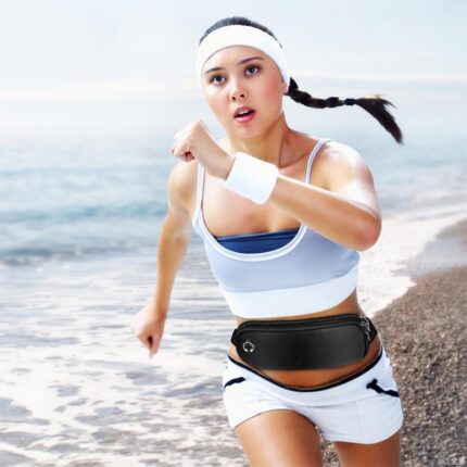Riñonera deportiva para teléfono móvil para hombres y mujeres