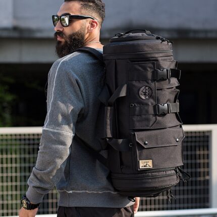 Mochila de senderismo para hombre Mochila de gran capacidad para viajes al aire libre