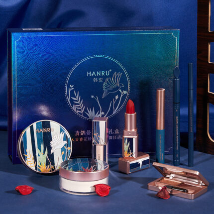 Oriental Belleza Conjunto de estanque de pintalabios ,Luz de la luna Velvet de maquillaje en caja de regalo