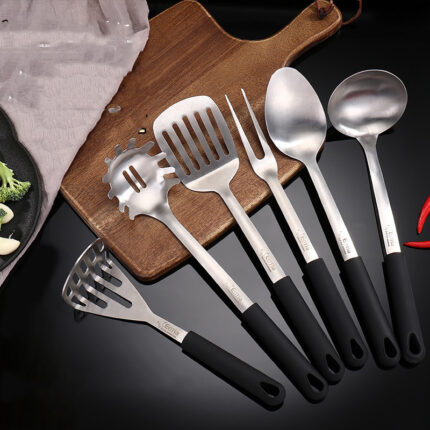Juego de cocina de acero inoxidable Utensilios de cocina